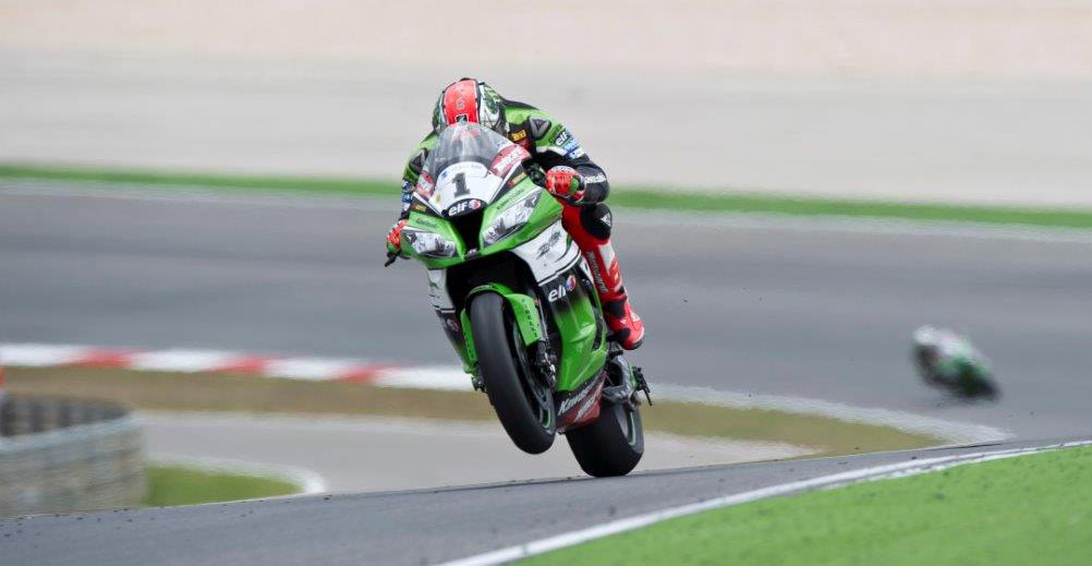 Tom Sykes: “I enjoy winning races and the good thing is that the Ninja ZX-10R is giving me the feedback to be able to do this so I am very happy at the moment. I had a poor start in race one and it is a long race round here, long enough race to make some corrections. I am happy because we had a good gap then the rain started to come. When you are leading the championship and leading the race you do not want to do anything stupid and it was very difficult to calculate the levels of grip because in some parts of the circuit it was raining more heavily than in others. The team gave me great pit board signals and luckily the cloud disappeared with a good amount of laps left, to go so I could take an advantage again. In the wet conditions of race two we had some issues but I cannot be disappointed because we have shown great potential. Sometimes we are dealt these strange races and there was too much for me to lose today. Some other riders made mistakes and so I extended my championship lead compared to when we arrived here.”
