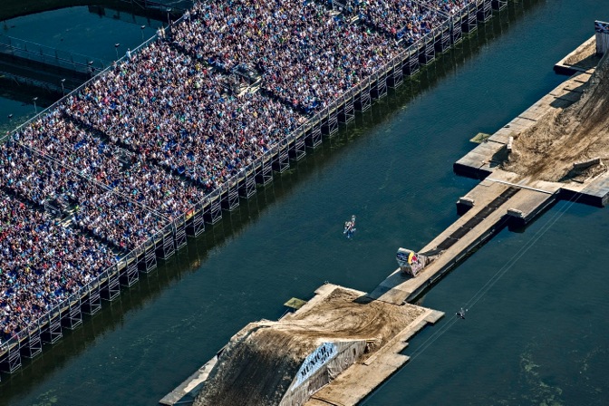 Australia’s Josh Sheehan beat Taka Higashino of Japan in an action-packed Red Bull X-Fighters final in Munich on Saturday under brilliant blue skies and sizzling temperatures in front of 18,000 frenzied spectators on a first-of-its-kind freestyle motocross track built on a lake next to Olympic Stadium.