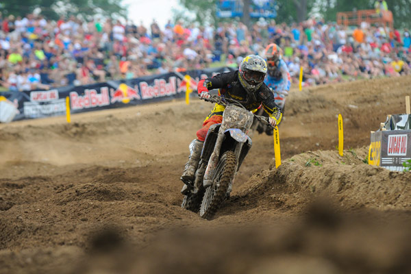 Webb won Moto 2 for the second week in a row. (Photo: Amy Schaaf)