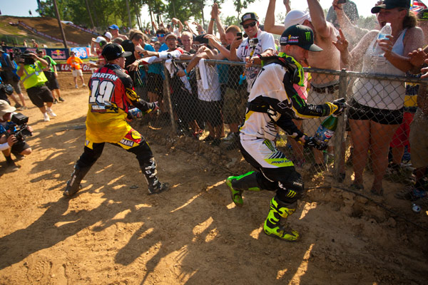 The stage is set for Martin vs. Baggett over the final five rounds. (Photo: Matt Rice)