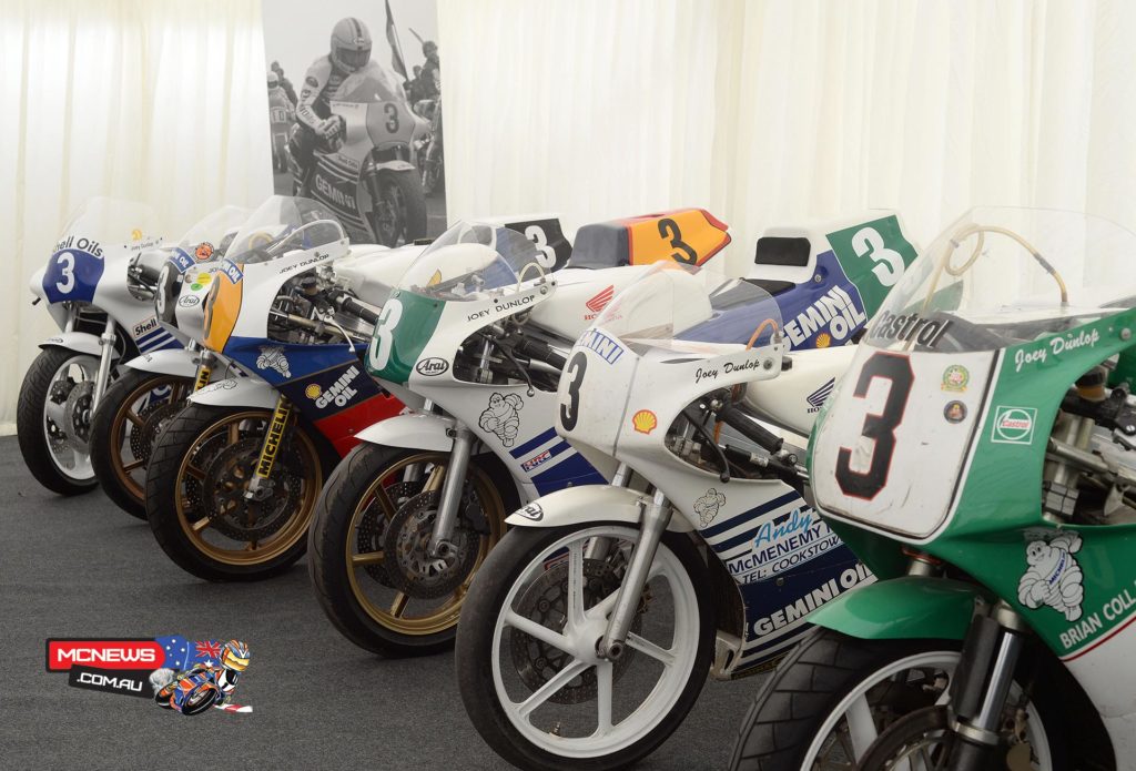 Joey Dunlop Race Bike collection ready to be unveiled