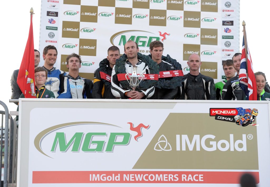 IMGold Manx Grand Prix Newcomers combined podium