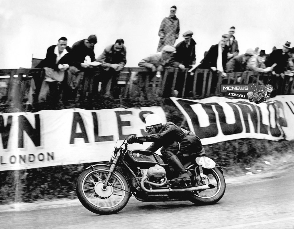 "Schorsch" Meier became the first rider from outside Great Britain to win the Senior Tourist Trophy - on a supercharged BMW "Kompressor" machine