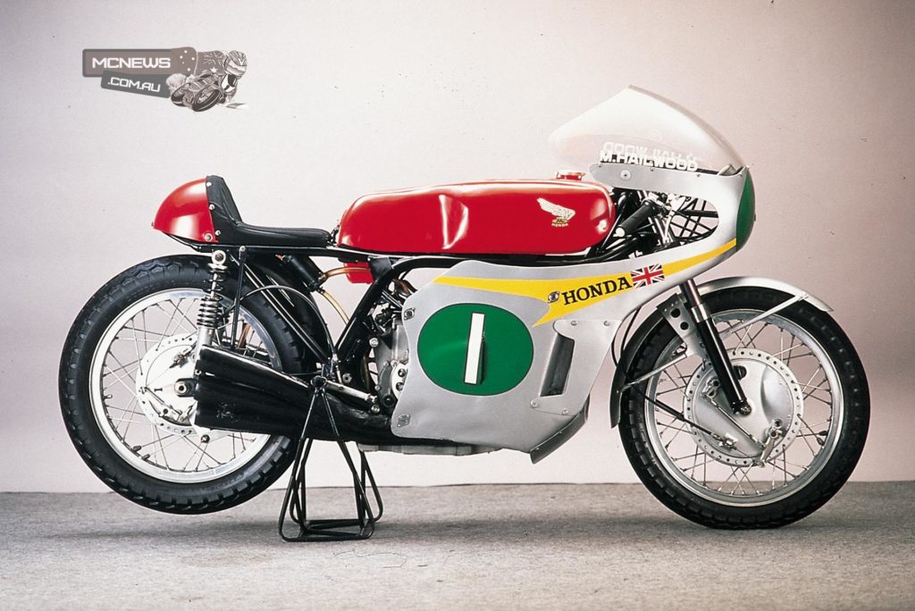 Honda RC166 as ridden by Mike Hailwood