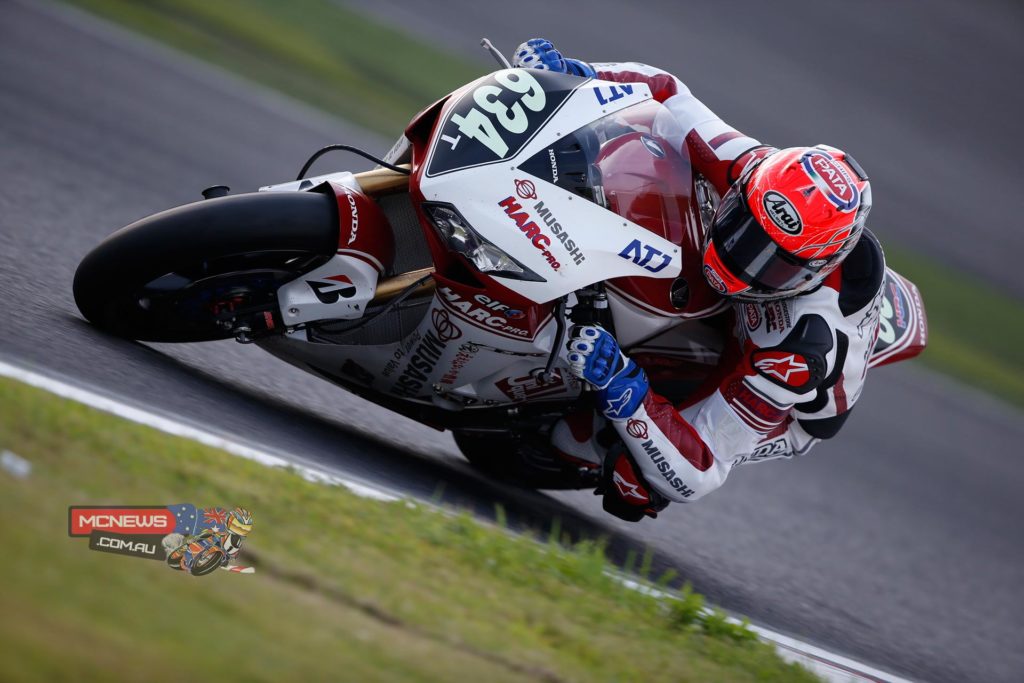 Michael van der Mark became the first Dutch rider to win the prestigious Suzuka 8-hours race in Japan on the MuSashi Harc-Pro Honda CBR1000RR Fireblade with team-mates Leon Haslam (also a Pata Honda colleague) and Japanese ace Takumi Takahashi in 2013. He repeated the win in 2014