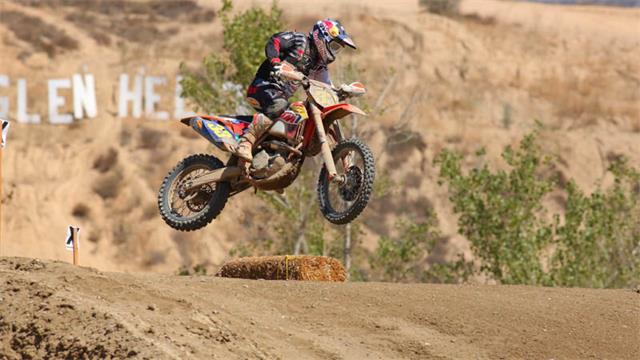 Taylor Robert claimed his fourth straight WORCS win at Glen Helen Raceway