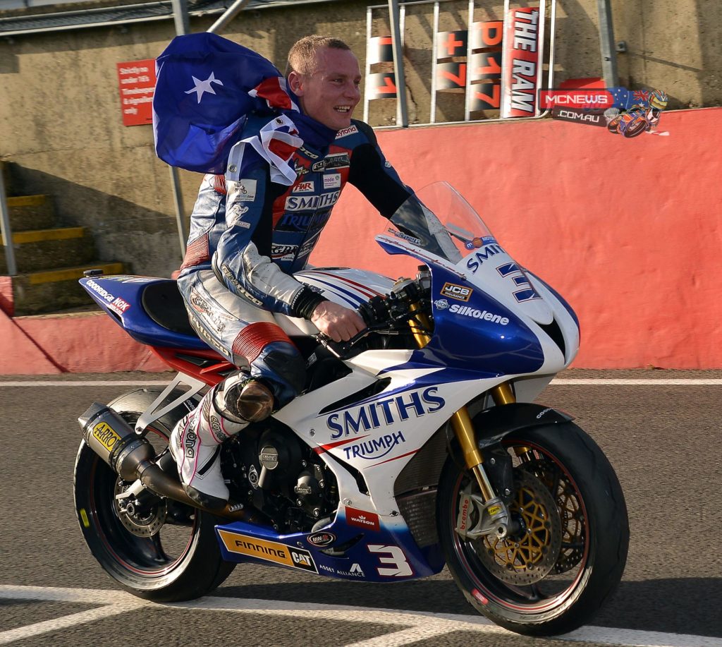 Billy McConnell 2014 British Supersport Champion