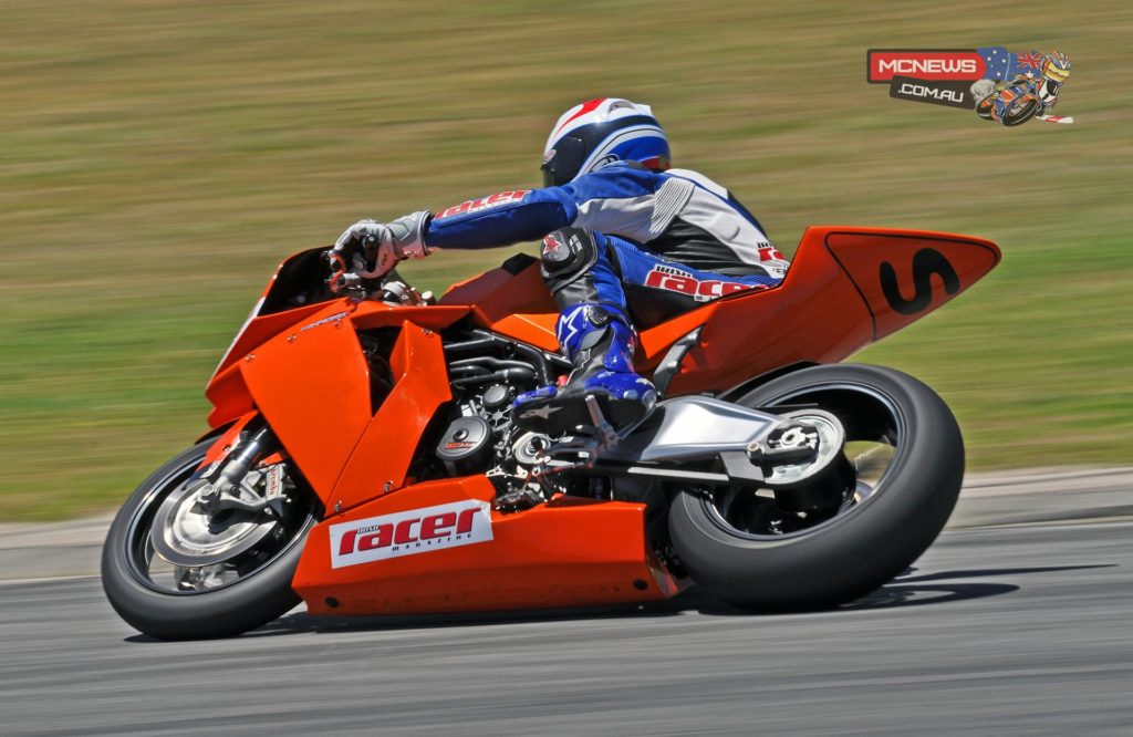 Mike Swann road a KTM at the 2008 Kings of Wanneroo