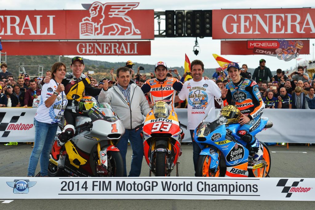 2014 MotoGP Champions