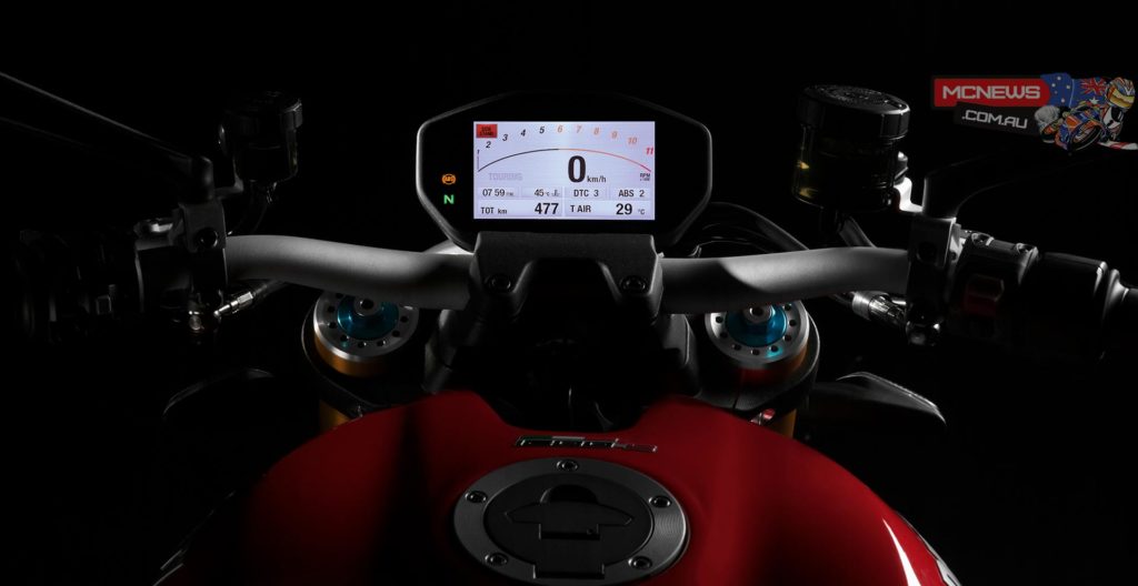 Ducati Monster 1200S Dash