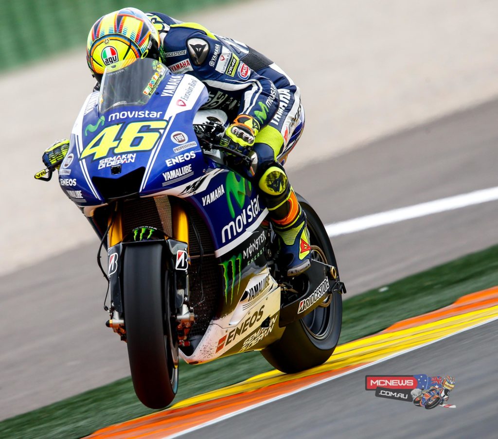Valentino Rossi - 1st / 1'30.843 / 8 laps - “Getting my 50th pole position in my MotoGP career is a great achievement. It was a bit of a surprise, I didn’t expect it. I knew that I could do a good lap time because I felt really good with the bike. When I pushed the times were already not so bad, but on the last lap I was able to give a little bit extra. To get another pole position after four years is quite emotional. I like it a lot and I’m very happy, especially because it will be very important for tomorrow’s race.”