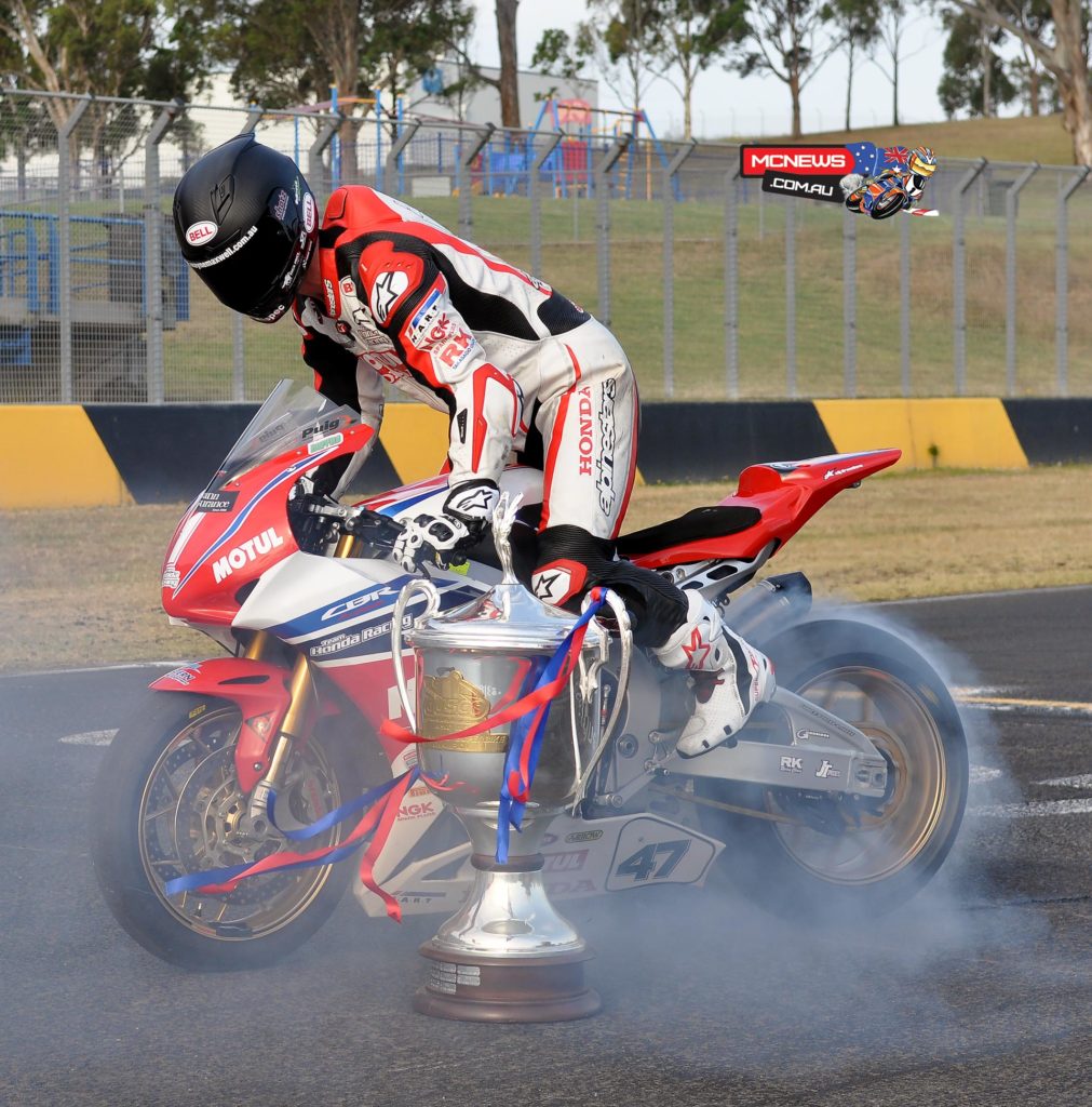 Wayne Maxwell 2014 Swann Australasian Superbike Champion