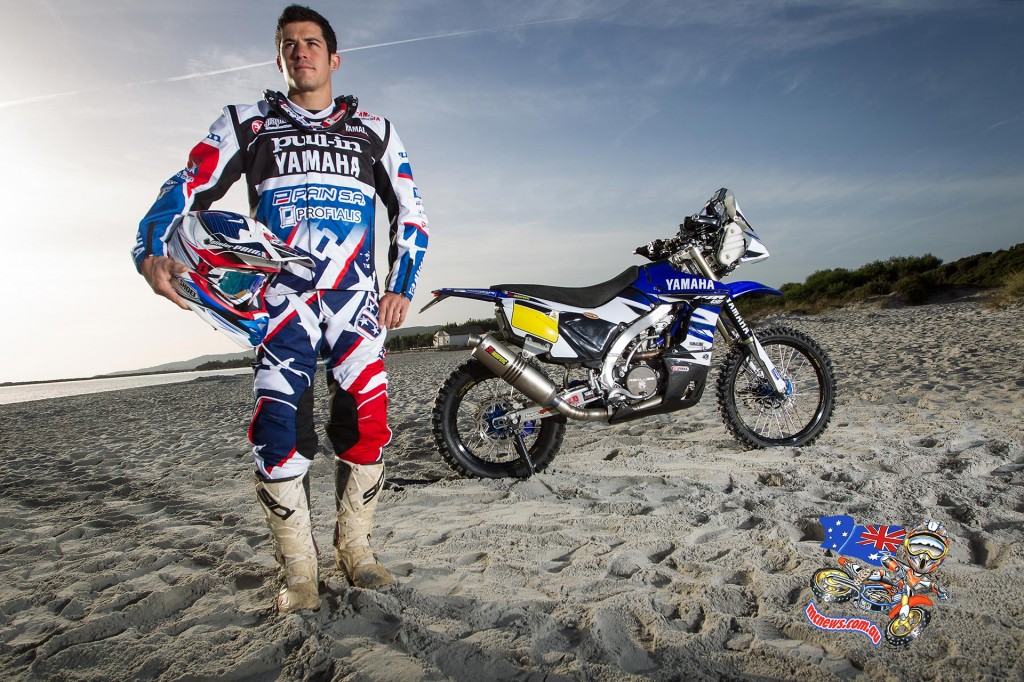 Olivier Pain and 2015 Yamaha WR450F Rally