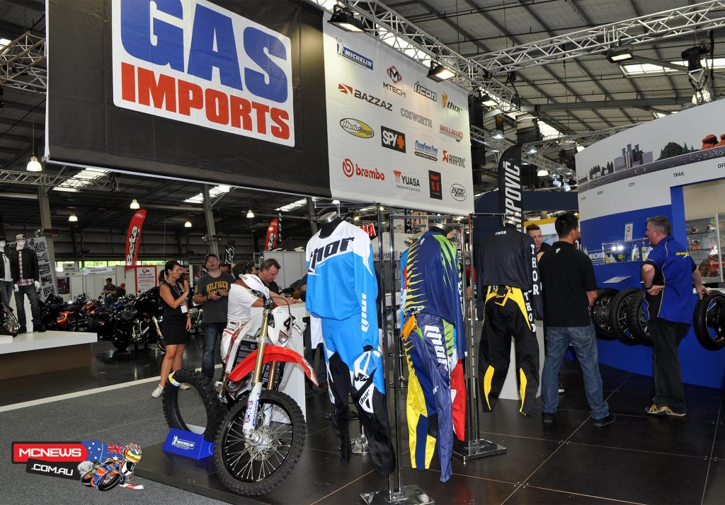 Gas Imports showcased their product range at Moto Expo
