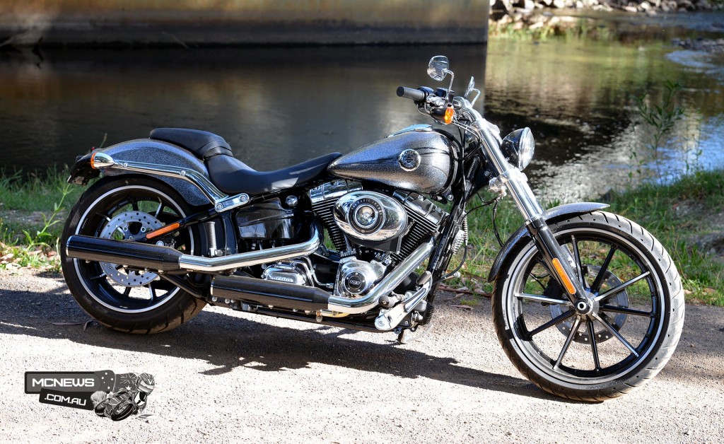 Breakout was a star performer for Harley-Davidson Australia in 2014