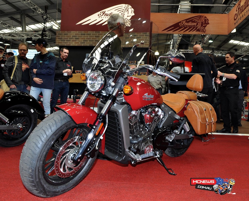 Indian on display at Moto Expo