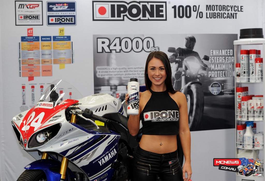 Ipone promotion at Moto Expo