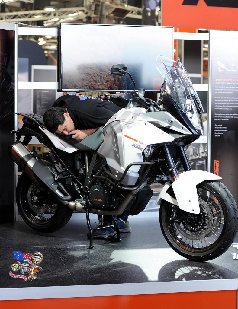 KTM 1290 Super Adventure a popular machine at Moto Expo
