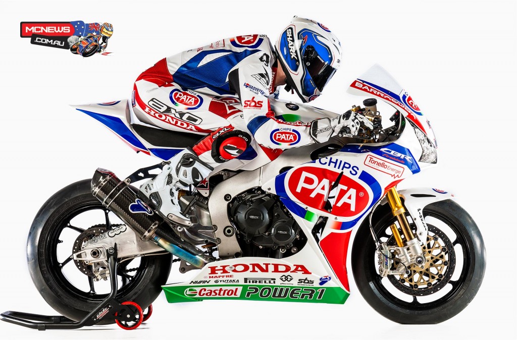 Pata Honda World Superbike 2015 - Sylvain Guintoli