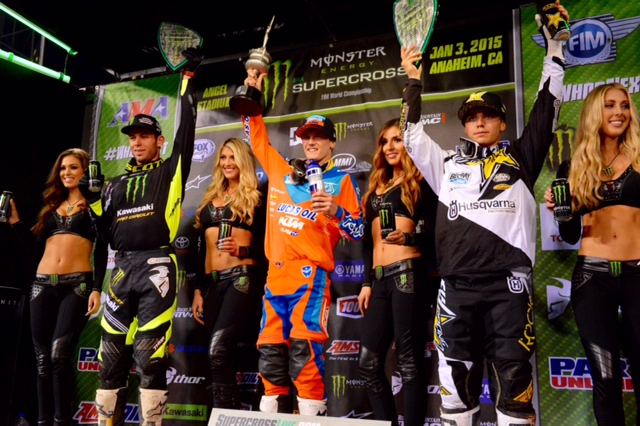 Nelson earned the first 250SX Class win of his career - Photo Credit: Simon Cudby