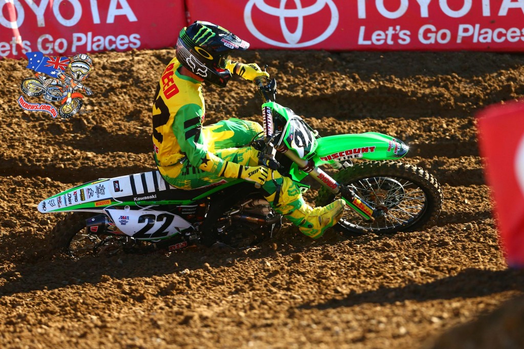 Chad Reed scored a solid third at Oakland