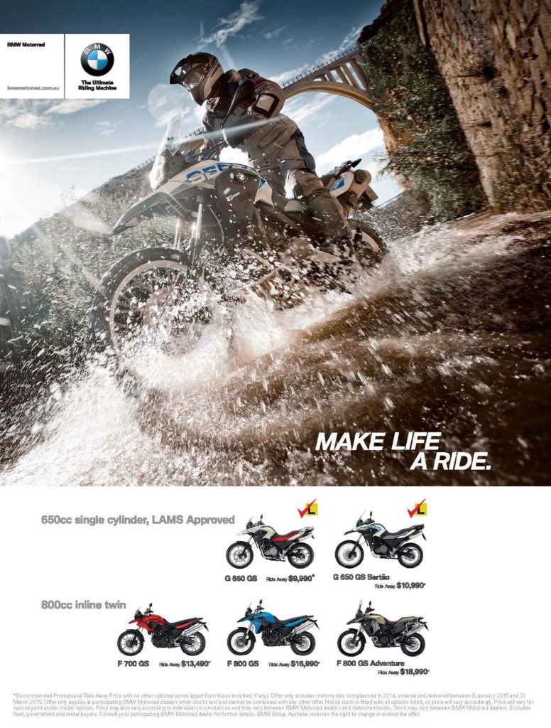 BMW doing deals on 2014 plated GS models
