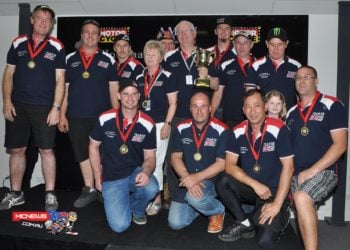 Team UK celebrate Island Classic International Challenge victory