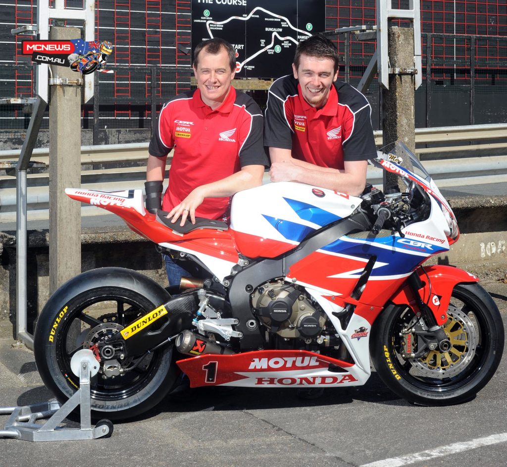 John McGuinness and Conor Cummins remain with Honda Racing for 2015 roads campaign