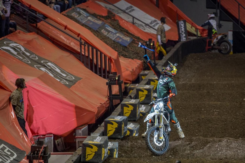 Kyle Regal won his first Arenacross Overall