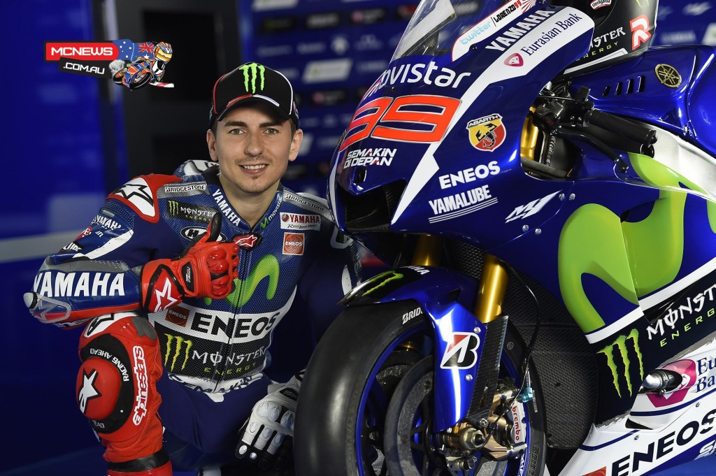 Yamaha MotoGP 2015 Team Launch Jorge Lorenzo