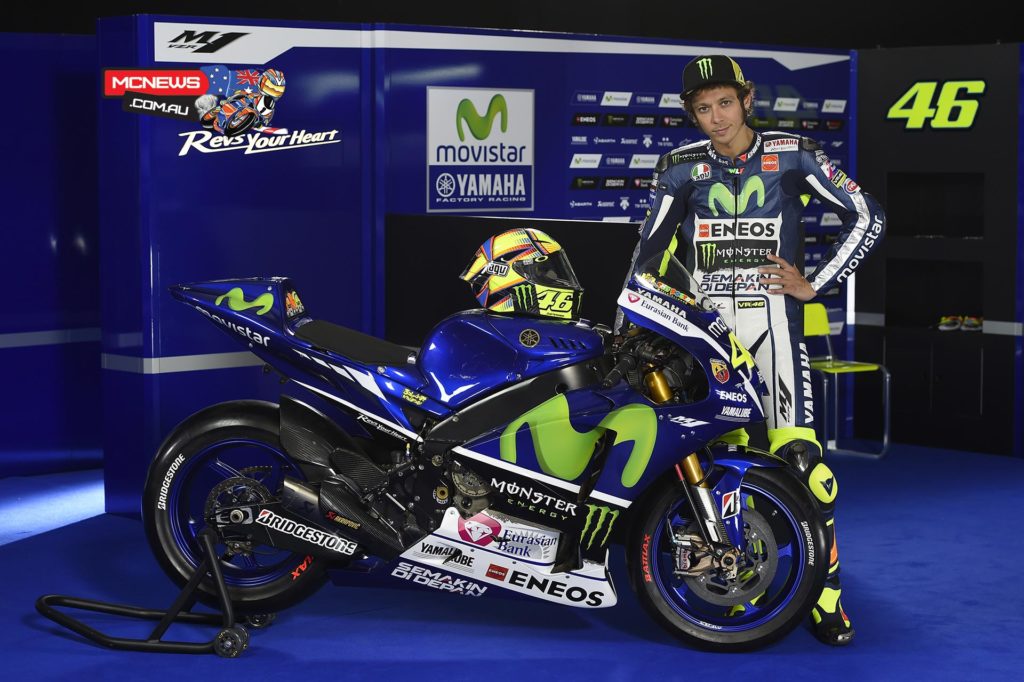 Yamaha MotoGP 2015 Team Launch Valentino Rossi