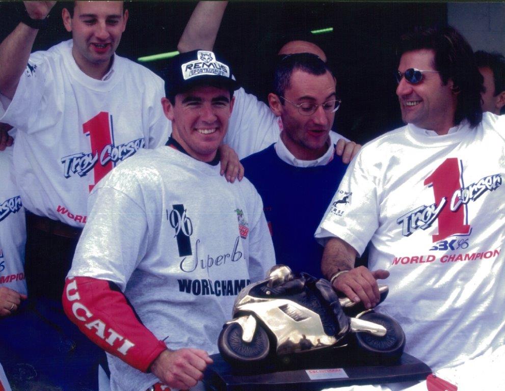 1996 Troy Corser WSBK Champion crowned at Phillip Island