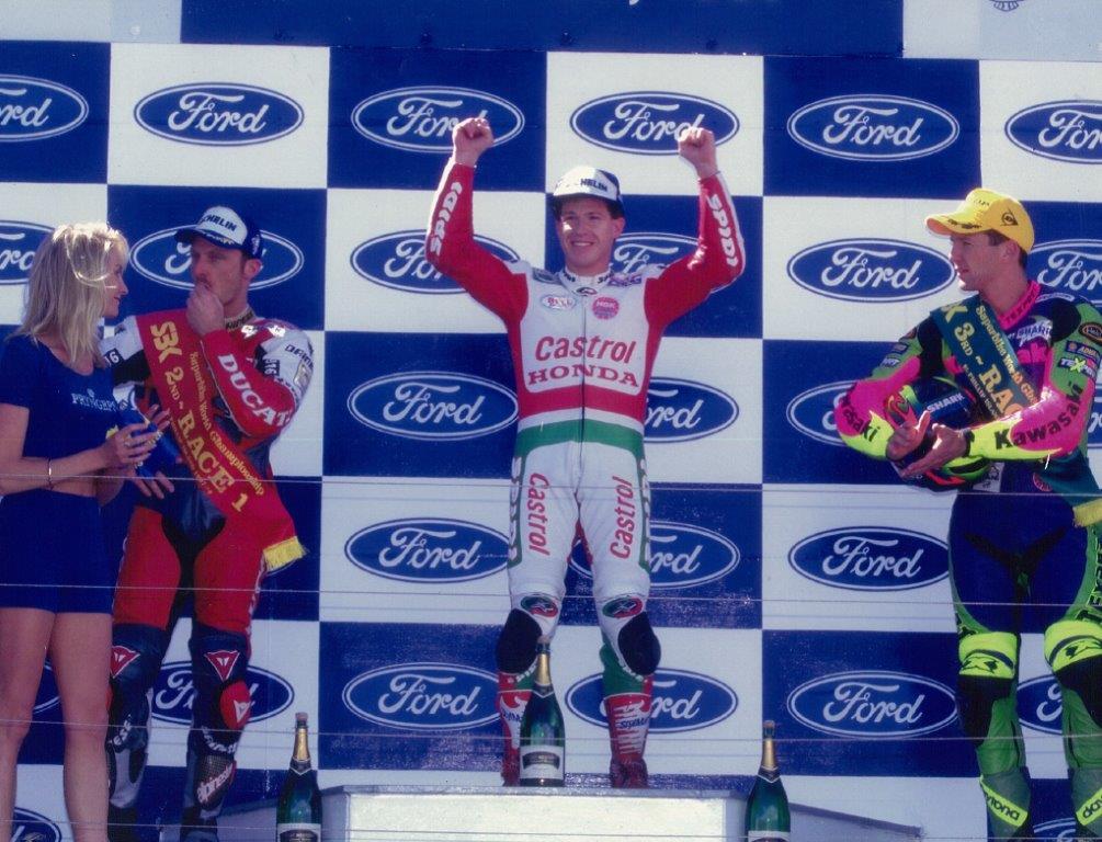 John Kocinski did the double in 1997 and sharing the podium with him was Carl Fogaty and Simon Crafar