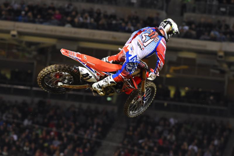 Trey Canard has won two of the last three races. Â Photo Credit: Simon Cudby