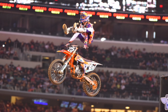 Musquin is jumping for joy - Photo Credit: Simon Cudby