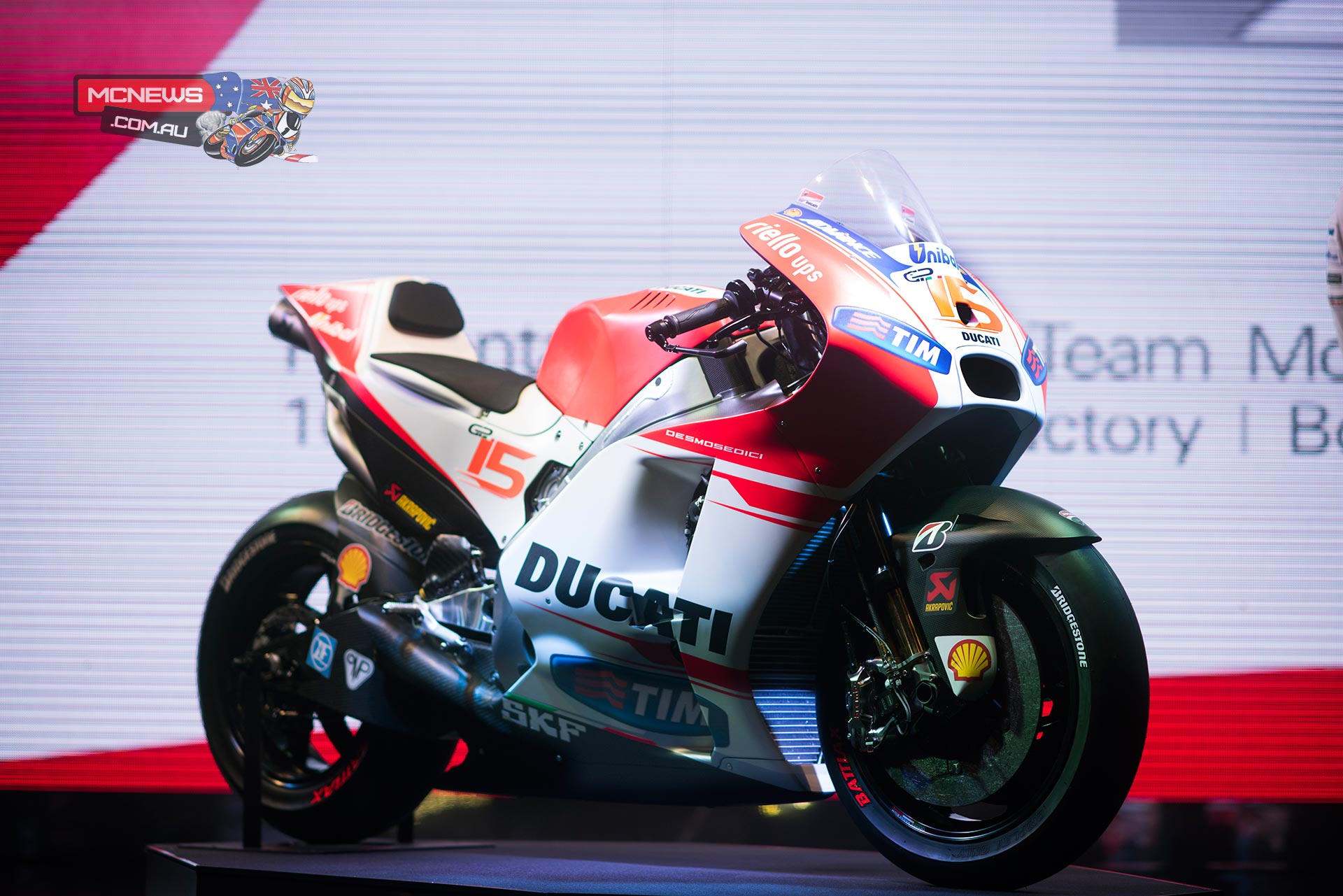 Ducati Desmosedici Gp15 Unveiled Motorcycle News Sport And Reviews