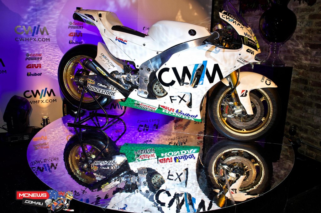 CWM LCR Honda riders Cal Crutchlow and Jack Miller revealed their new look race machines