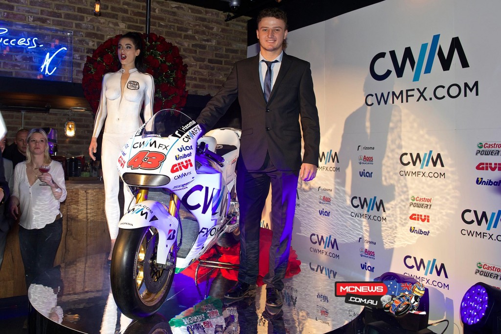 CWM LCR Honda riders Cal Crutchlow and Jack Miller revealed their new look race machines