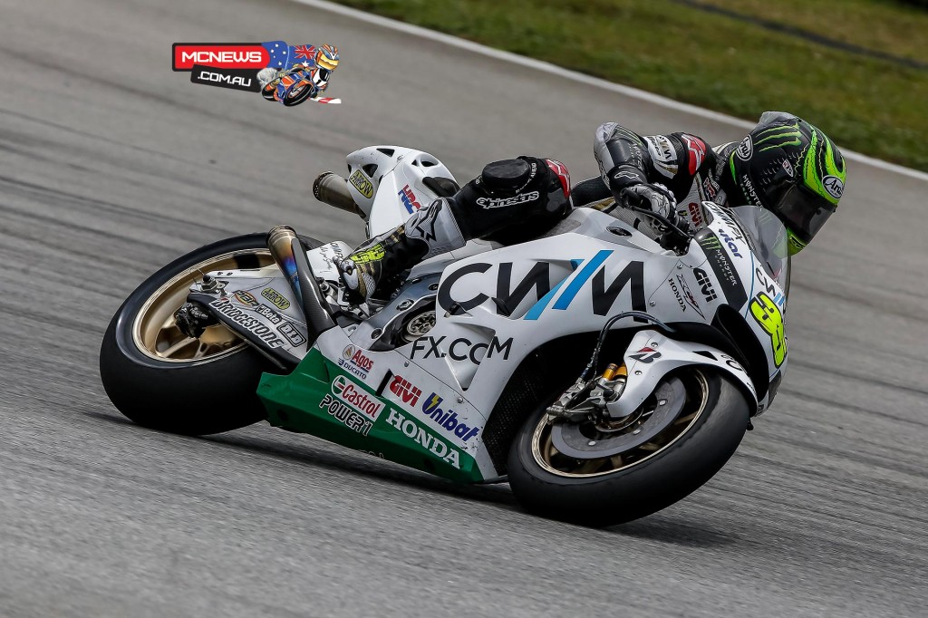 Cal Crutchlow / 3rd / 1m59.658 / lap 6 of 58 - “For a track that I dislike, that’s my fastest ever lap around here by nearly eight-tenths of a second. I felt good and comfortable on the bike, and it’s not a bad lap considering the conditions of the circuit today.  I’m happy enough with how things are, but I still need to improve my riding style. The corner speed isn’t too bad, but although straight line braking is good, the other riders can take more risks than me in the moments just after. That’s a confidence thing though, and as the exit from the corners isn’t too bad I still think there is more to come.   In my earlier race simulation we didn’t have any braking power with the bike - exactly the same problem as Marc Marquez had earlier this week. As I have said we have been struggling with corner entry as it was, but I was still really riding well in my long run, it felt quite good but I was losing a second maybe on some laps just from being unable to stop with the brakes.”