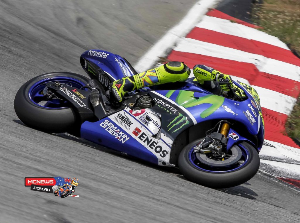 Valentino Rossi - 1st / 2'00.414 / 54 Laps - “Everybody in our team was curious about the updated gearbox and the first impression is quite positive, so I’m happy. It doesn’t make a huge difference, but it’s a small help in a difficult point where we need to improve. The bike is a bit better in braking and corner entry and I think we need to work to understand the maximal potential, but the first test was good. I am happy to finish in the first position because I was in P1 from this morning, so it’s a good first day. It’s important for us to make some kilometers on the wet. I don’t really like the feeling with the bike on the wet and last year I struggled a bit. We already improved a bit today, but we need to do some more testing and make some more kilometers.”