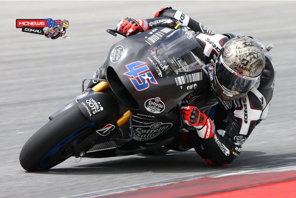 Scott Redding: 17th - 2’01.263 - “The Honda RC213V is a lot different to ride than the bike I raced last year, so I came here to Sepang to learn how to get the best from it. It means we’ve been focussed on the bike and me rather then the lap times and, as a result, we’ve made good progress. I’ve been running without a lot of electronics, just trying to adapt my riding style to suit better this bike. Like I said, I’m here to learn not chase lap times; the priority is to get comfortable on the bike, get a good feel for the brakes, for the suspension and to build my own confidence. Although the timesheet might not show it, I think we’ve achieved a lot here over the three days. The team is working well and I’m looking forward to returning to Sepang in a few weeks for the second test.”