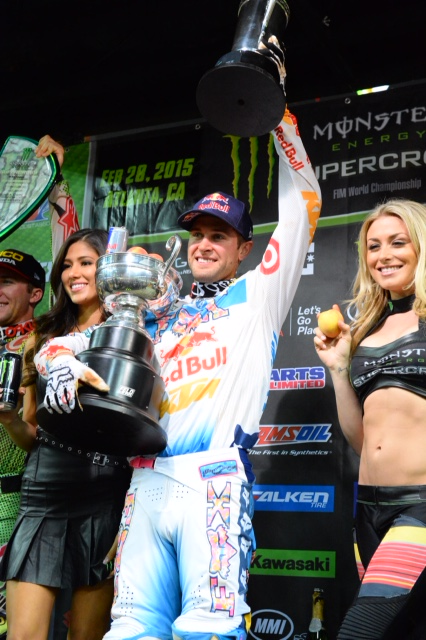 Ryan Dungey became the first three-time winner of the season  (Photo: Simon Cudby)