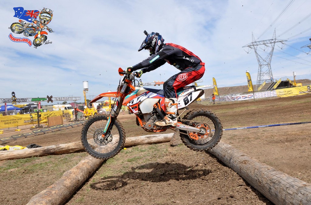 Toby Price finished second at Calder in the Enduro-X Nationals 