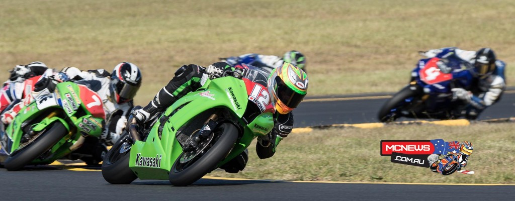 Matt Walters had been on course for a good top five finish before his clutch started slipping a few laps into the race. He eventually retired after eight laps rather than risk engine damage.