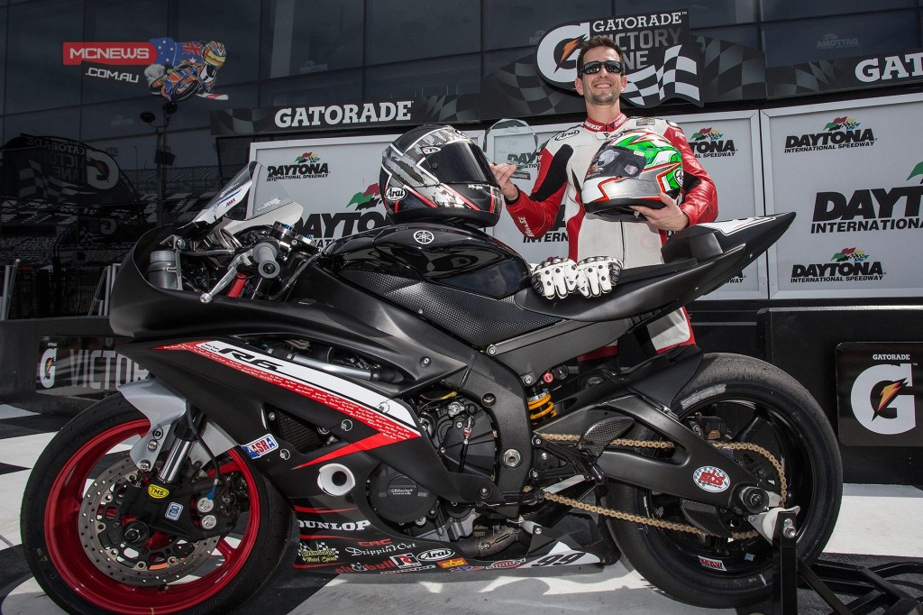 Geoff May takes Daytona 200 Pole Position