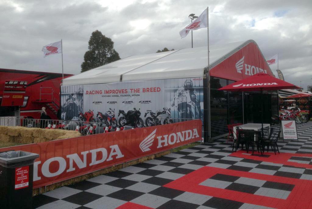Honda Motorcycles at Melbourne F1 GP MCNews