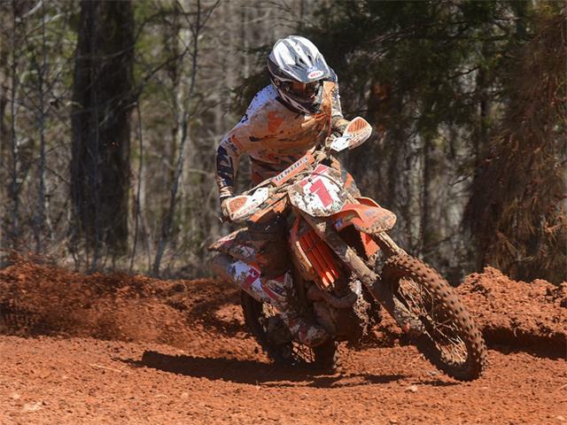 Kailub Russell is 2-for-2 in the 2015 GNCC