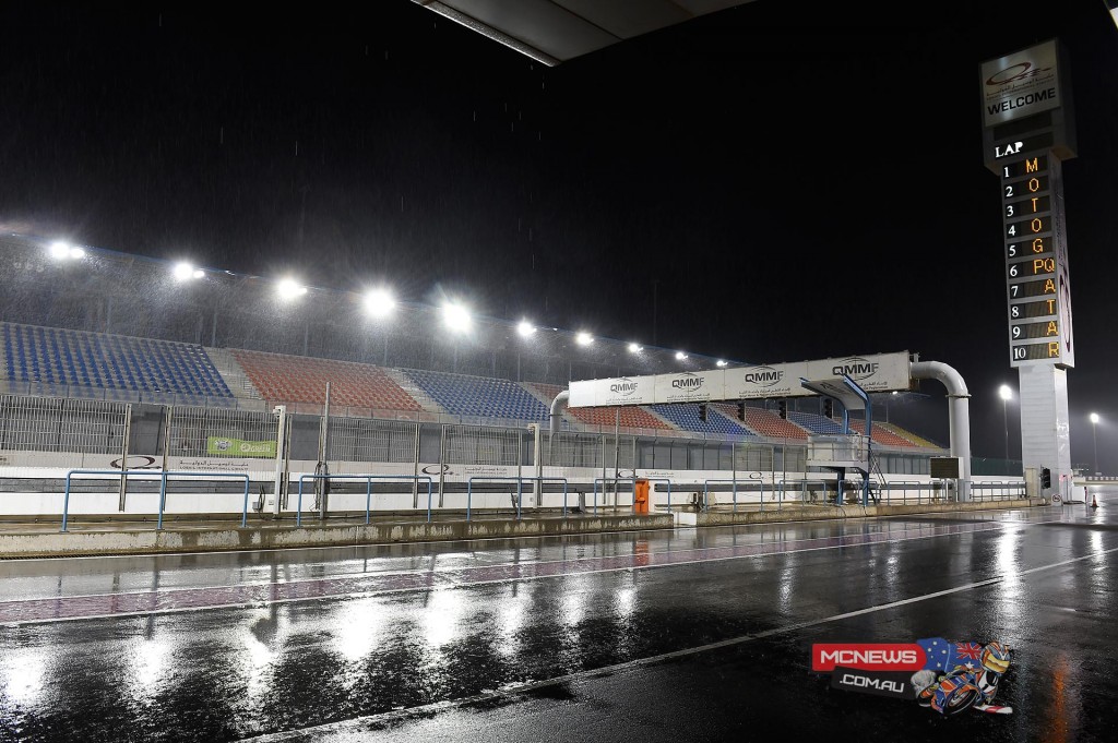 Losail MotoGP Test Day Three Rained out