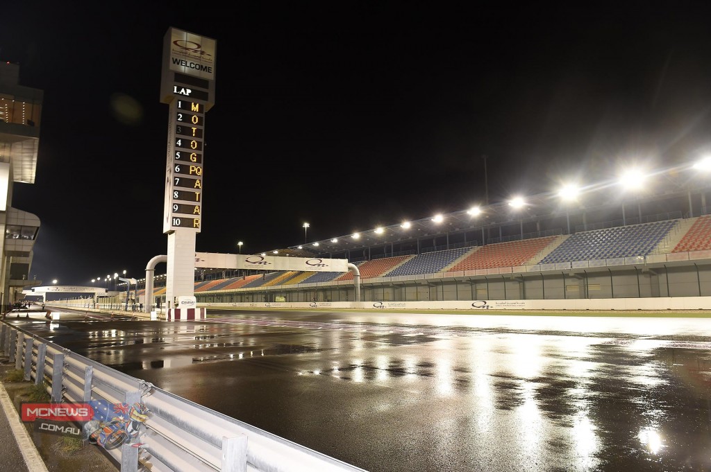 Losail MotoGP Test Day Three Rained out