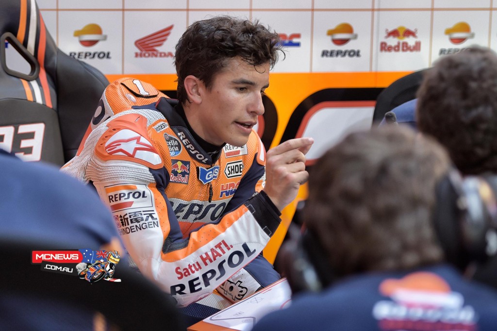 Marc Marquez - 3RD 1'55.554 (44 LAPS) - “I am happy with how today went. In Qatar you always have to be careful on the opening day, because the track is more slippery than normal, but today it was fairly good and you could go fast - although tomorrow we are definitely expecting it to improve further. Today we worked on a few small things such as the clutch and brakes, in order to draw conclusions. Now we have two days ahead in which to focus on our setup."